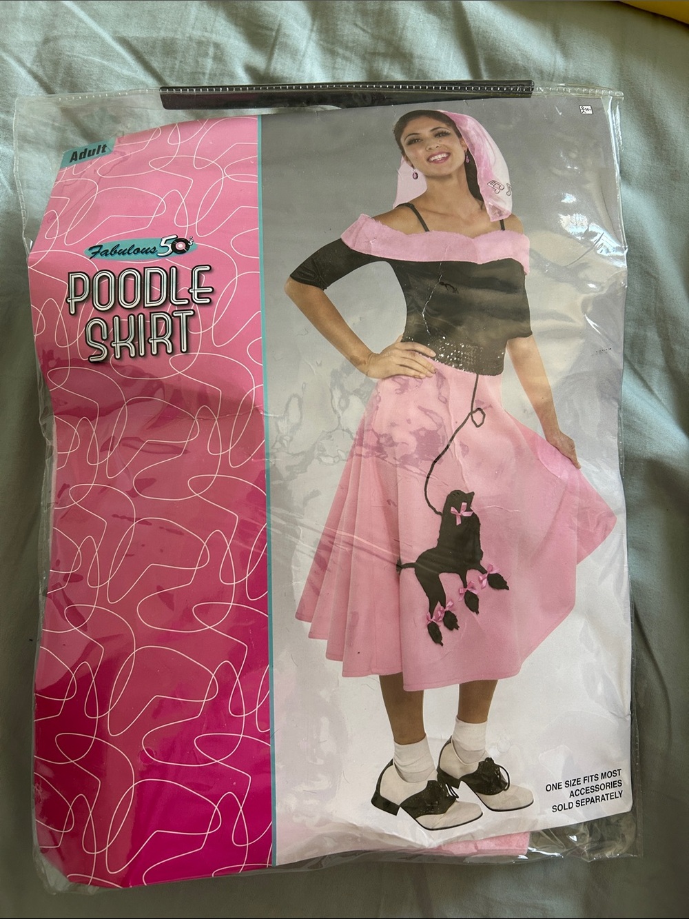 Pink Poodle Skirt Costume - Kids
